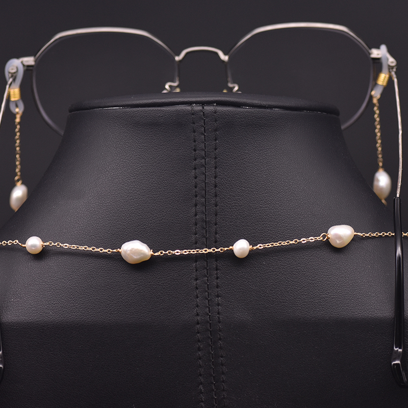 Body Jewelry Necklace - GLSEEVO-collar con cadena para gafas de