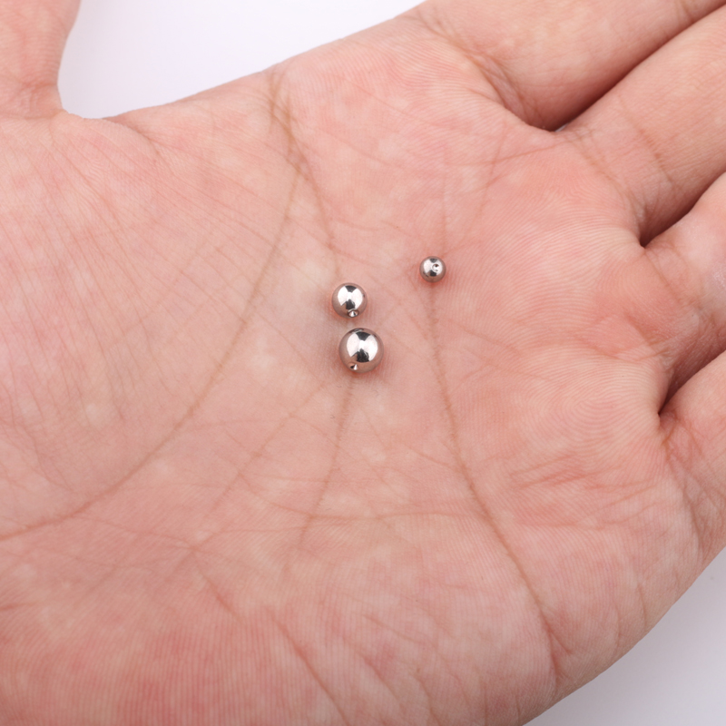 10 anillos de cuentas cautivas - Body Jewelry Replacement Ball reseña y precio