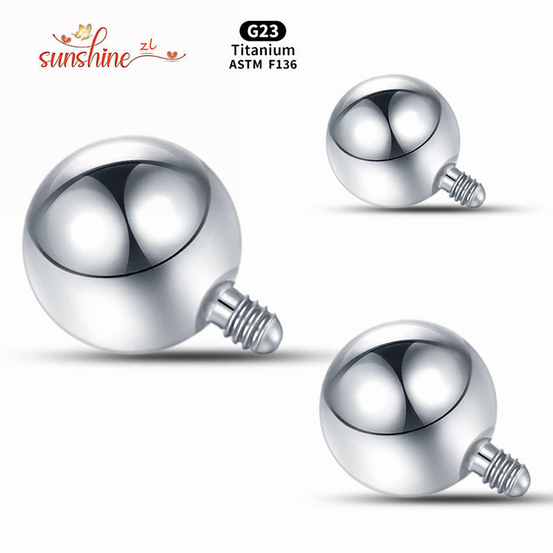 1 Uds. Bola roscada interna, b - Body Jewelry Replacement Ball reseña y precio