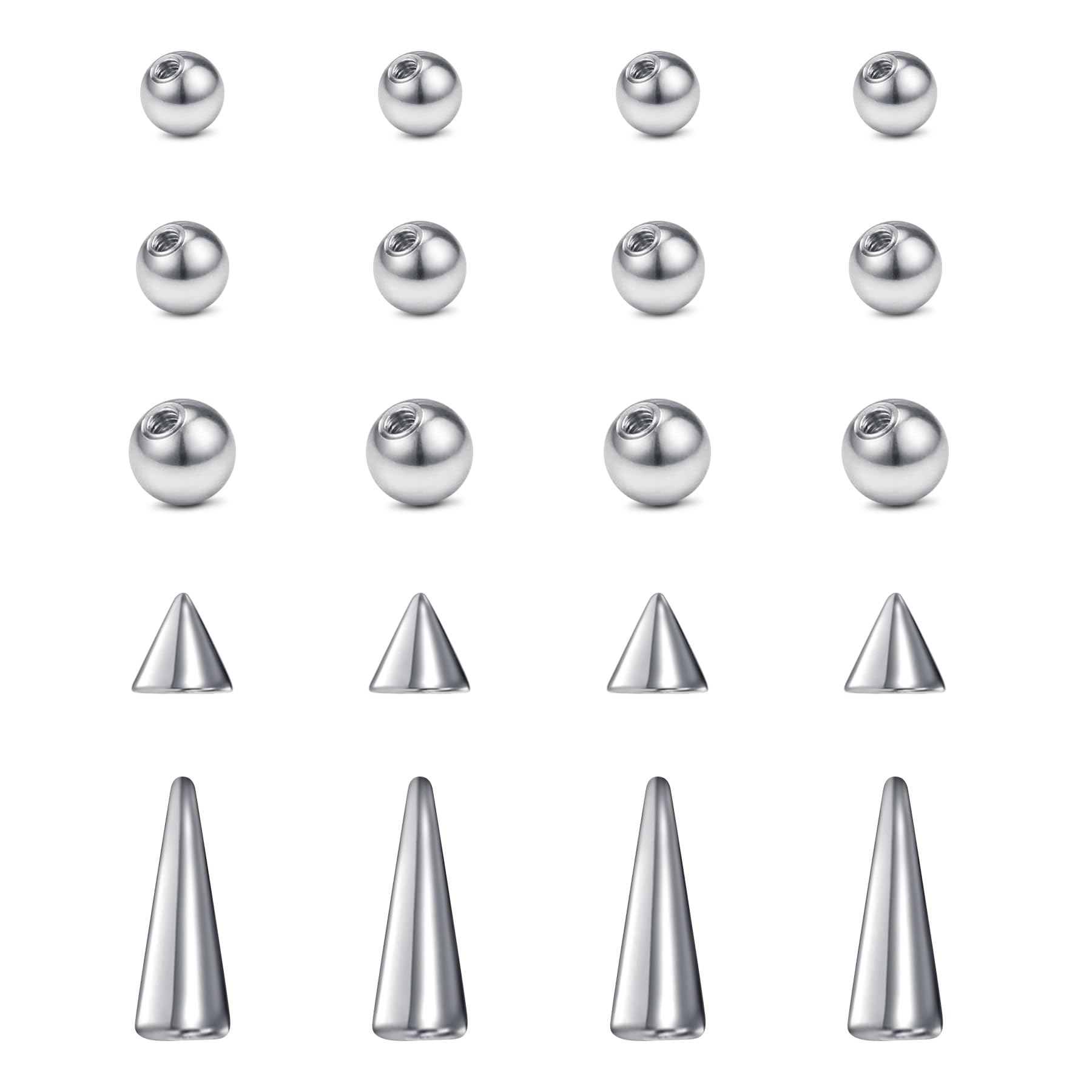 Bolas de reemplazo de acero in - Body Jewelry Replacement Ball reseña y precio